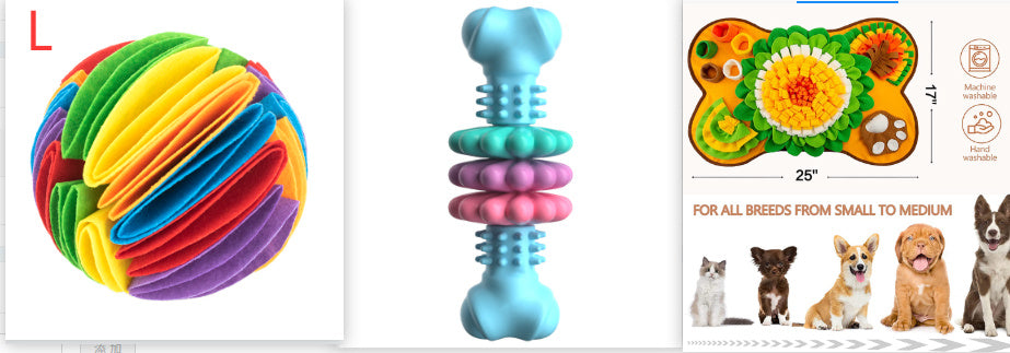 Indestructible TPR Dog Chew Bone