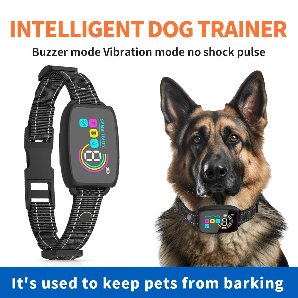 Smart Rechargeable Anti-Barking Dog Collar