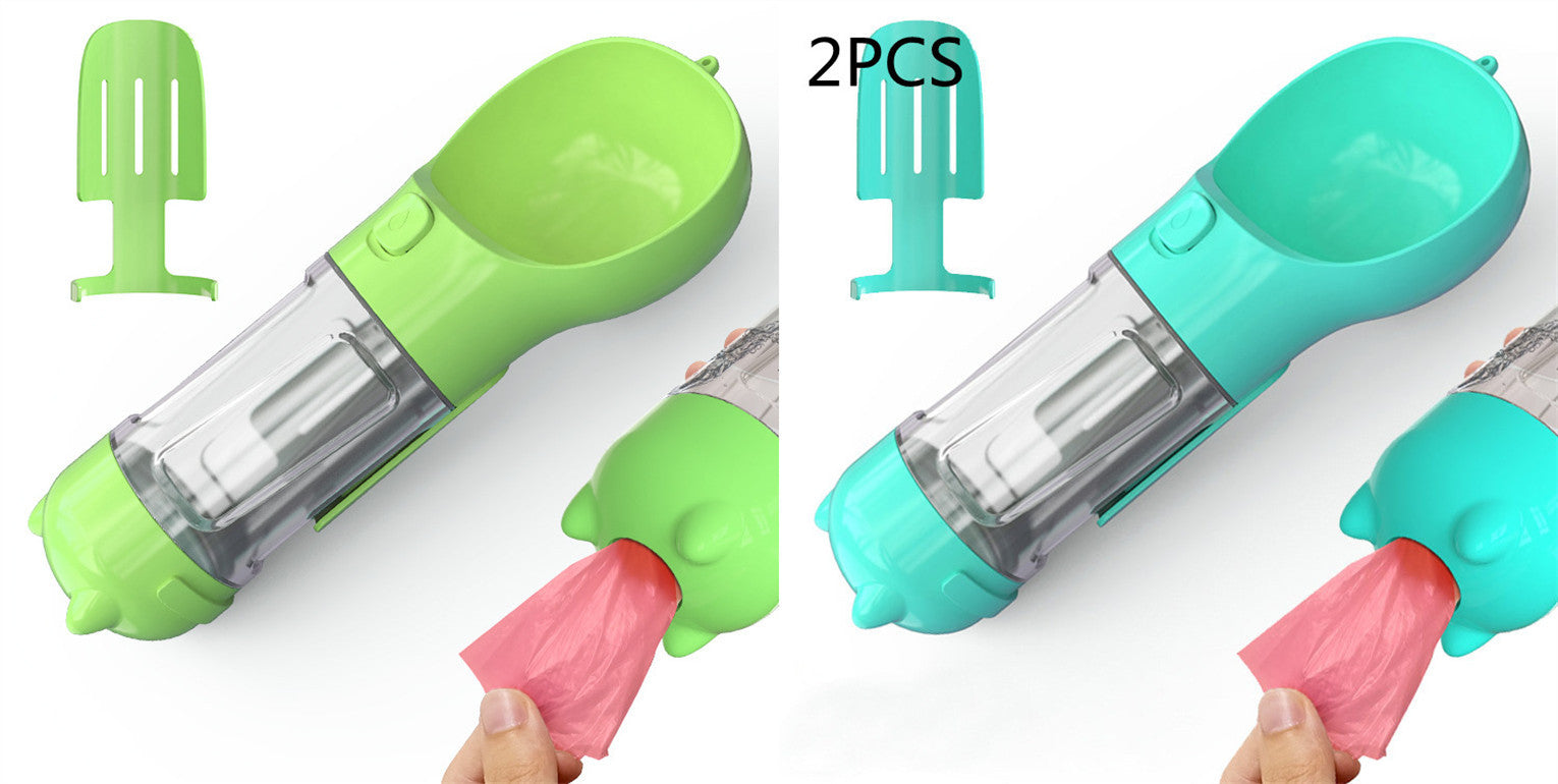 3-in-1 Portable Pet Water Bottle