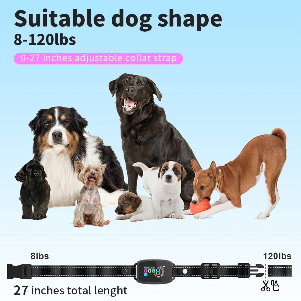 Smart Rechargeable Anti-Barking Dog Collar