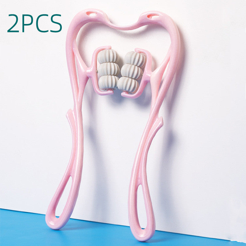 Manual 6-Wheel Neck Massager