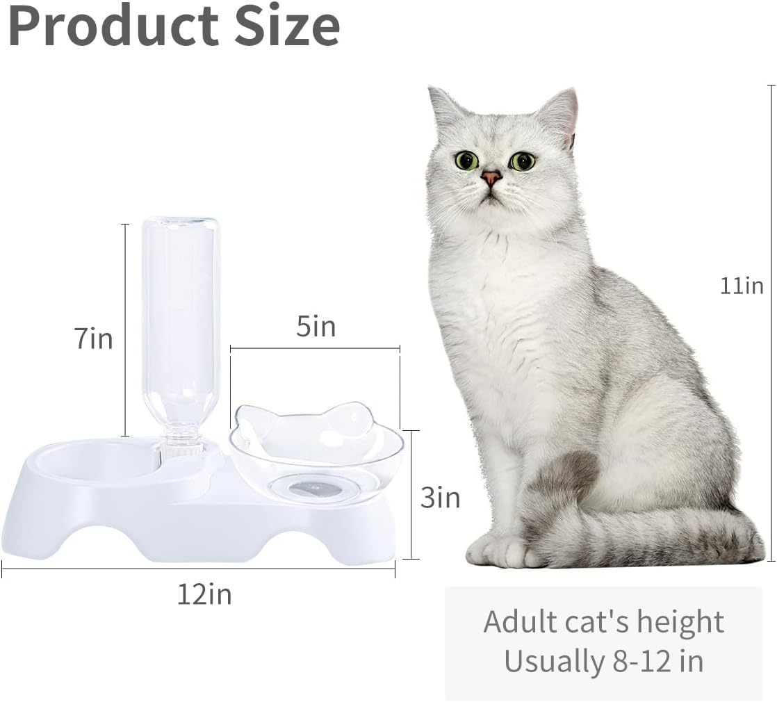 Double Pet Bowls Set