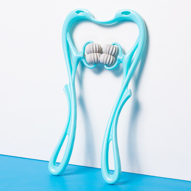 Manual 6-Wheel Neck Massager