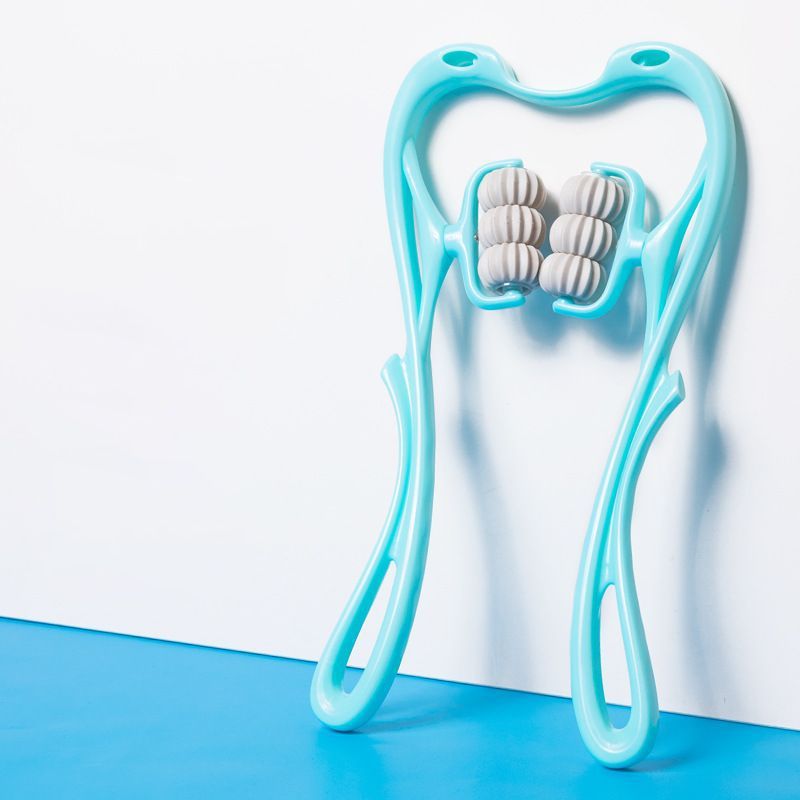 Manual 6-Wheel Neck Massager