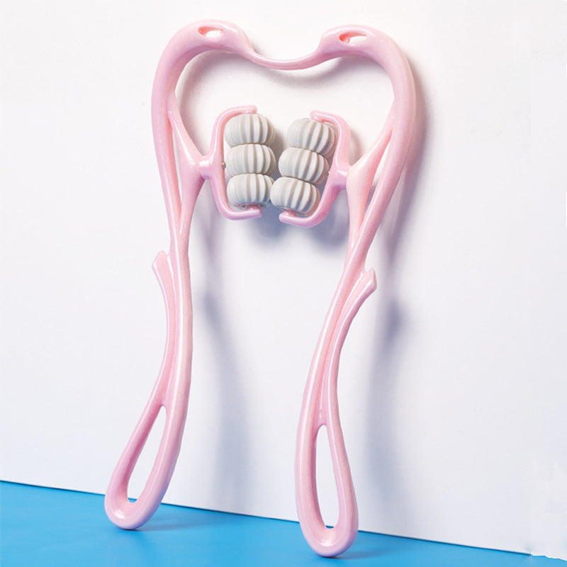 Manual 6-Wheel Neck Massager